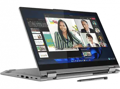 Convertible 2 en 1 - Lenovo ThinkBook 14s Yoga G3 IRU Profesional, 14" Full HD, Intel® Core™ i5-1335U, 8GB RAM, 256GB, Iris® Xe Windows 11 Pro, Gris