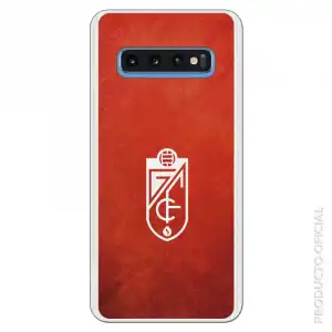 Funda Oficial Granada Textura Roja Escudo Blanco Ss18 Para Samsung Galaxy S10