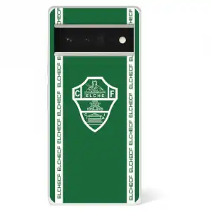 Funda Para Google Pixel 6 Pro Del Elche Cf Escudo Fondo Verde Escudo Fondo Verde - Licencia Oficial Elche Cf