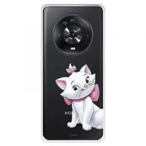 Funda Para Huawei Honor Magic4 Lite Oficial De Disney Marie Silueta - Los Aristogatos