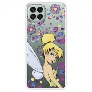 Funda Para Samsung Galaxy M33 5g Oficial De Disney Campanilla Flores - Peter Pan