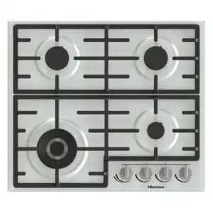 Hisense Gm663xb Hobs Acero Inoxidable Integrado 60 Cm Encimera De Gas 4 Zona(s)