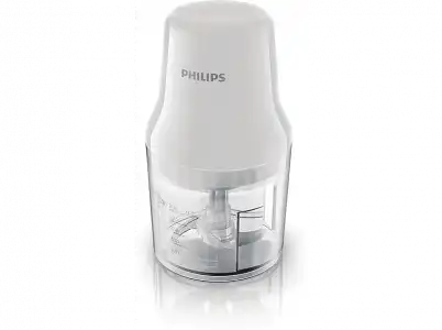 Picadora - Philips HR1393/00 Potencia 450W, Capacidad de 0.7 litros, 1 velocidad