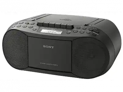 Radio CD - Sony CFDS70B.CED, Sistema Mega Bass, FM/AM, Negro