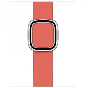 Apple Correa de Piel Pomelo Rosa con Hebilla Moderna Talla L 40mm para Apple Watch