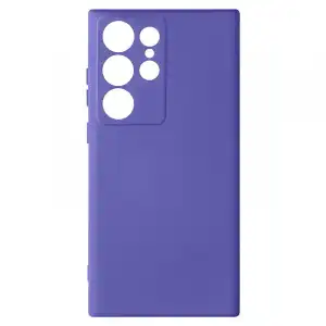 Carcasa Samsung Galaxy S23 Ultra Silicona Semi-rigida Acabado Soft-touch Violeta