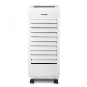 Climatizador Evaporativo Portátil Blaupunkt |potencia 80w | Función Ionizador | Pantalla Digital | Deposíto De Agua 6 L Y Temporizador 12 H | Blanco |