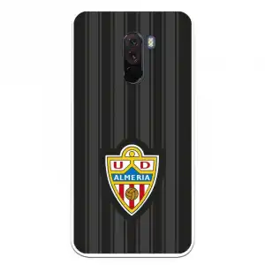 Funda Oficial Ud Almería Fondo Negro Para Xiaomi Pocophone F1