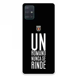 Funda Para Samsung Galaxy A51 Del Mérida Frase Fondo Negro - Licencia Oficial Mérida