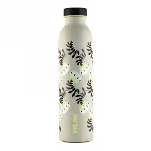 Milan Wallpaper - Botella Térmica Reutilizable 0.6l En Acero Inoxidable. Caqui