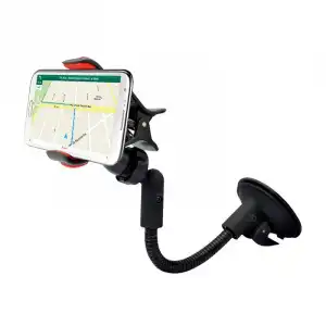 Muvit Soporte de Coche Universal con Ventosa para Smartphone hasta 6"