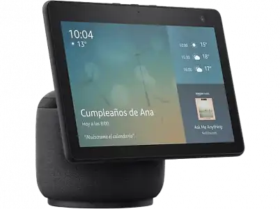 Pantalla inteligente con Alexa - Amazon Echo Show 10, 10.1" HD movimiento automático, WiFi, Antracita