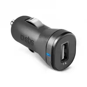 SBS TECRUSB1ASTD Cargador de Coche USB 1A