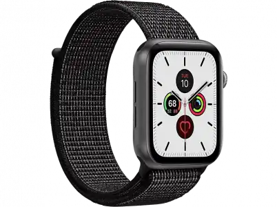 Correa - ‎Puro AW40SPORTBLK, Para Apple Watch, 38-40 mm, S/M & M/L, Nylon, Negro