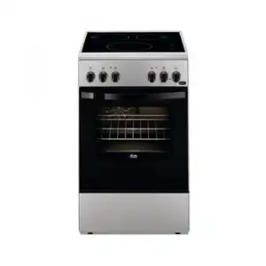 Faure Cocina De Inducción 54l 3 Fuegos Plata - Fci553gcsa