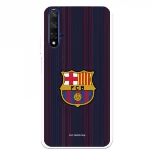 Funda Para Huawei Honor 20 Del Barcelona Rayas Blaugrana - Licencia Oficial Fc Barcelona