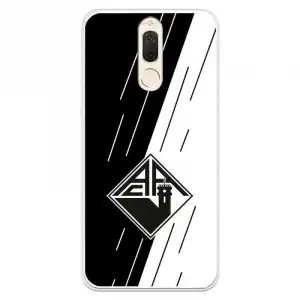 Funda Para Huawei Mate 10 Lite Del Académica De Coimbra Escudo Bicolor - Licencia Oficial Académica De Coimbra