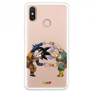 Funda Para Xiaomi Mi Max 3 Oficial De Dragon Ball Goten Y Trunks Fusión - Dragon Ball