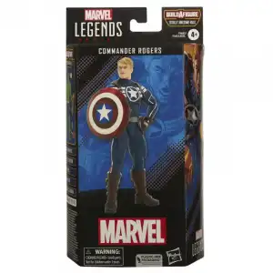 Hasbro Figura Marvel Legends Comic Series Comandante Rogers