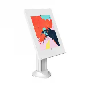 Kimex Soporte de Mesa Blanco para Tablet iPad 9.7"-10.2"/Pro 10.5"/Samsung Tab A 10.1"