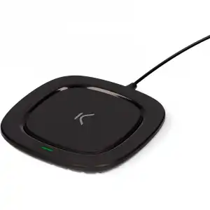 Mobile Tech Cargador Inalámbrico Carga Rápida 10W Negro