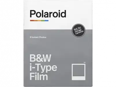 Papel fotográfico - Polaroid 6001, Para Lab/6001, 8 Fotos, Blanco y Negro