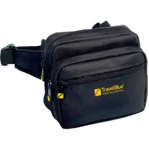 Riñonera Travel Blue Metro Negro