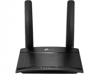 Router WiFi - TP-Link TL-MR100, 3G/4G, LTE, 300 Mbit/s, MicroSIM, Ethernet LAN/WAN, Negro