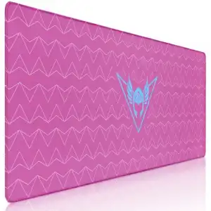 Valk Gaming Mousepad XXL Alfombrilla Gaming Tela 80x30cm Rosa