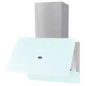 VidaXL Campana Decorativa 60cm D Cristal Templado Blanco