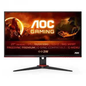 AOC 27G2SPAE/BK 27" LED IPS FullHD 165Hz FreeSync Premium/G-Sync Compatible