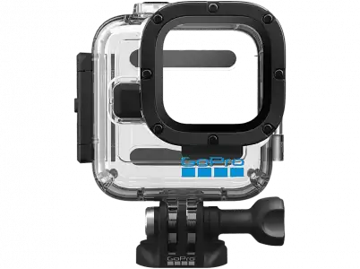 Carcasa cámara deportiva - GoPro Protective Housing, Para HERO11 Mini, Botones integrados, Hasta 60 m, buceo, Transparente