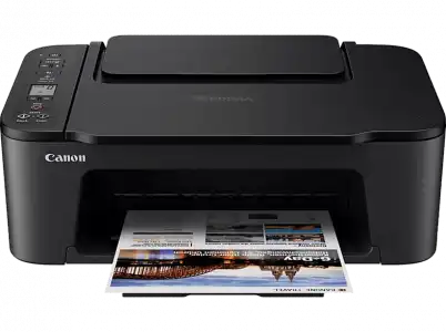 Impresora multifunción - Canon Pixma TS3550I, 2 cartuchos FINE (negro y color), 7.7 ppm, WiFi, Con PIXMA Print Plan, Negro
