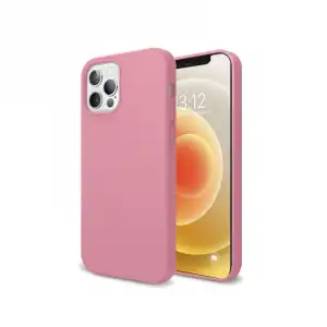 Nueboo Funda Soft Rosa Oscuro para iPhone 12/12 Pro